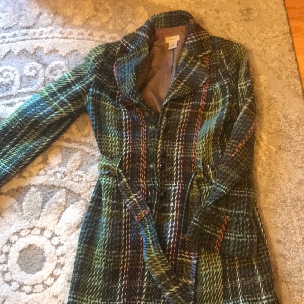 Gorgeous long belted Fall jacket